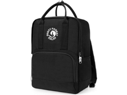 2026-mochila Grande Impermeable Para Portátil 15.6 Pulgadas Linjou Ligera Casual Para Viaje Escolar Negro