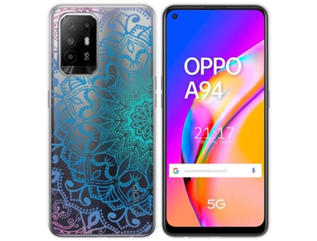 Carcasa Oppo A94 5G TUMUNDOSMARTPHONE Dibujos Transparente