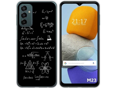 Carcasa para Samsung Galaxy M23 5G TUMUNDOSMARTPHONE Dibujos Formulas Multicolor
