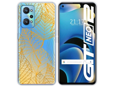 Carcasa Realme GT NEO 2 5G TUMUNDOSMARTPHONE Dibujos Transparente Multicolor