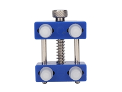 Herramienta para abrir cajas de relojes, kit de soporte para reparación de relojes, azul