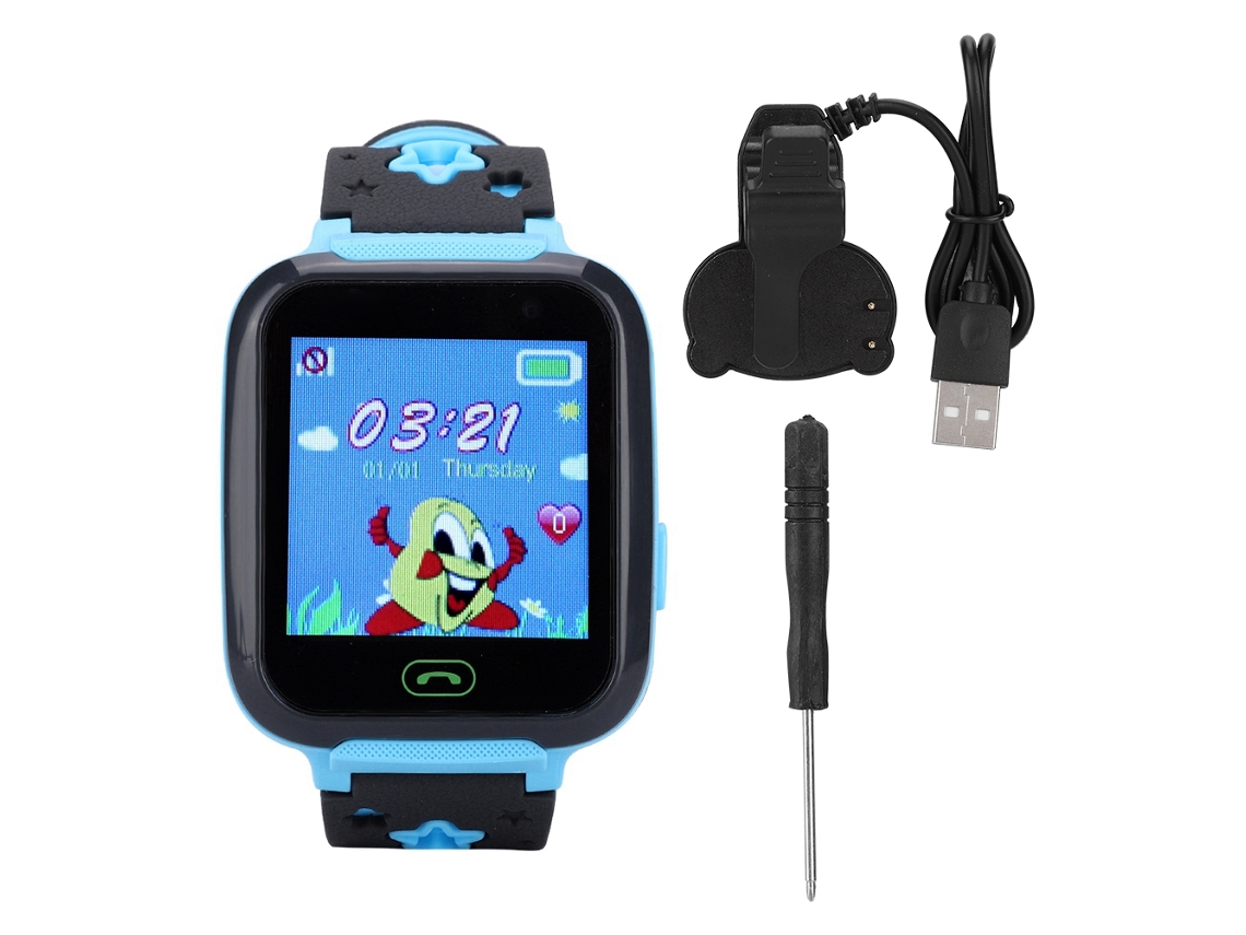 Reloj Inteligente Para Niños Con Cámara Impermeable De Posicionamiento, Teléfono Y Pantalla Táctil