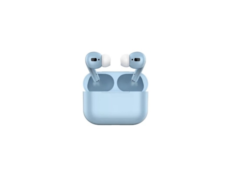 Auriculares Bluetooth True Wireless Macaron 5.0 con caja de carga azul