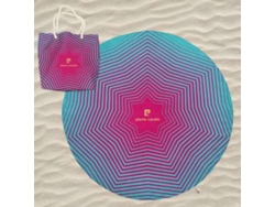 Toalla De Playa Doble De Microfibra Estrella De Siete Puntas Estampada Con Bolsa