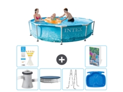 Intex Piscina Com Estrutura Redonda - 305x76 Cm - 7-peças S314