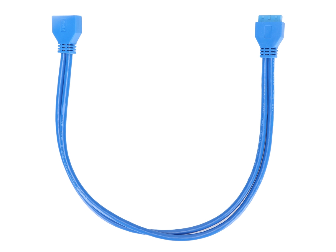 Cable De Extensión Usb 3.0 De 20 Pines Macho A Hembra, 50 Cm, Compatible Con Windows 2003/2007/xp/vista/win7/win8