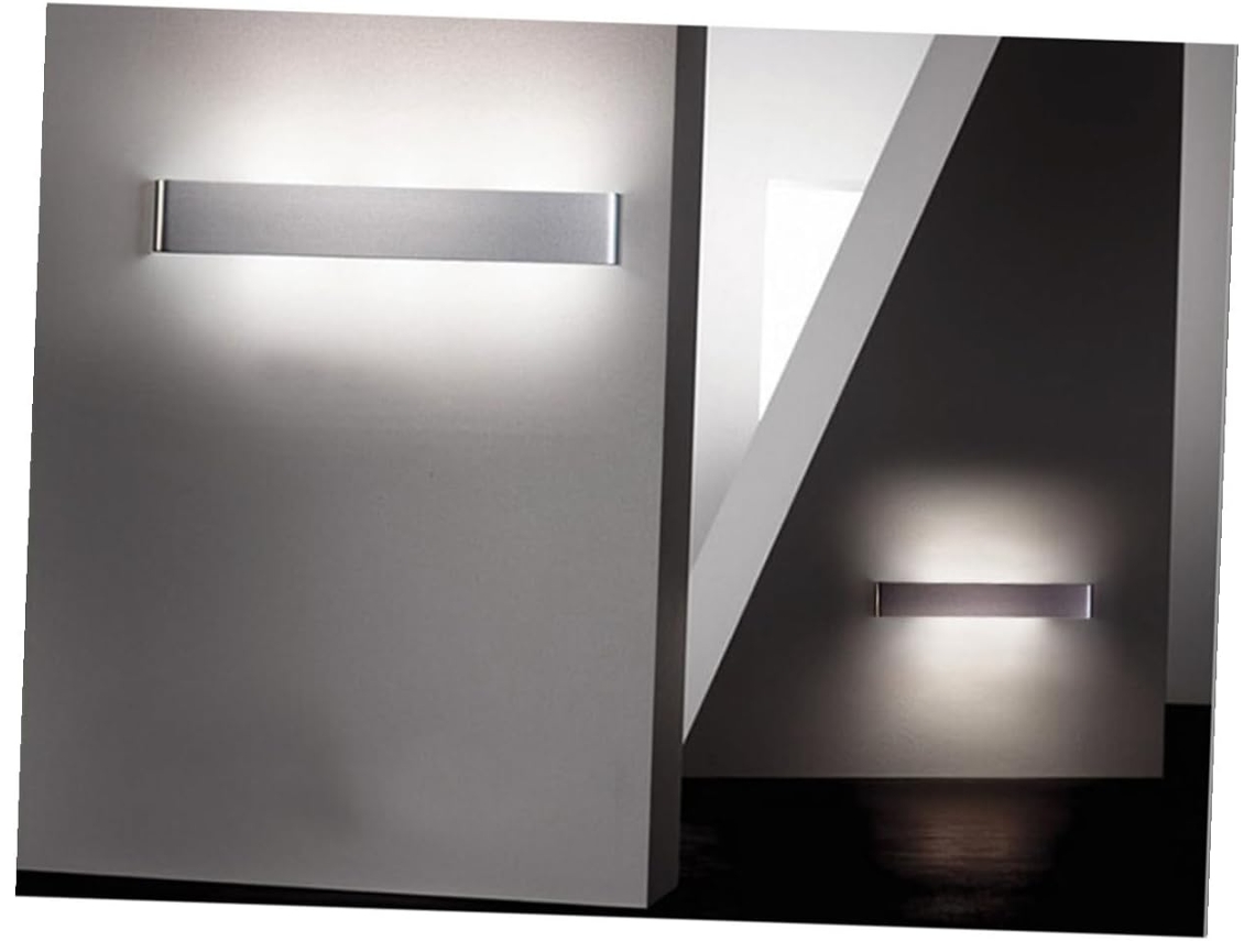 Aplique LED adhesivo de pared moderno y minimalista de 18 W, luz blanca fría, ideal para mesitas de noche, pasillos y baños. SFUSHOS