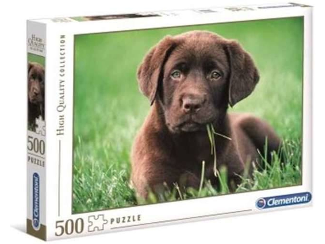 Puzzle CLEMENTONI Perrito Chocolte (500 Piezas - Edad mínima: 3 años)