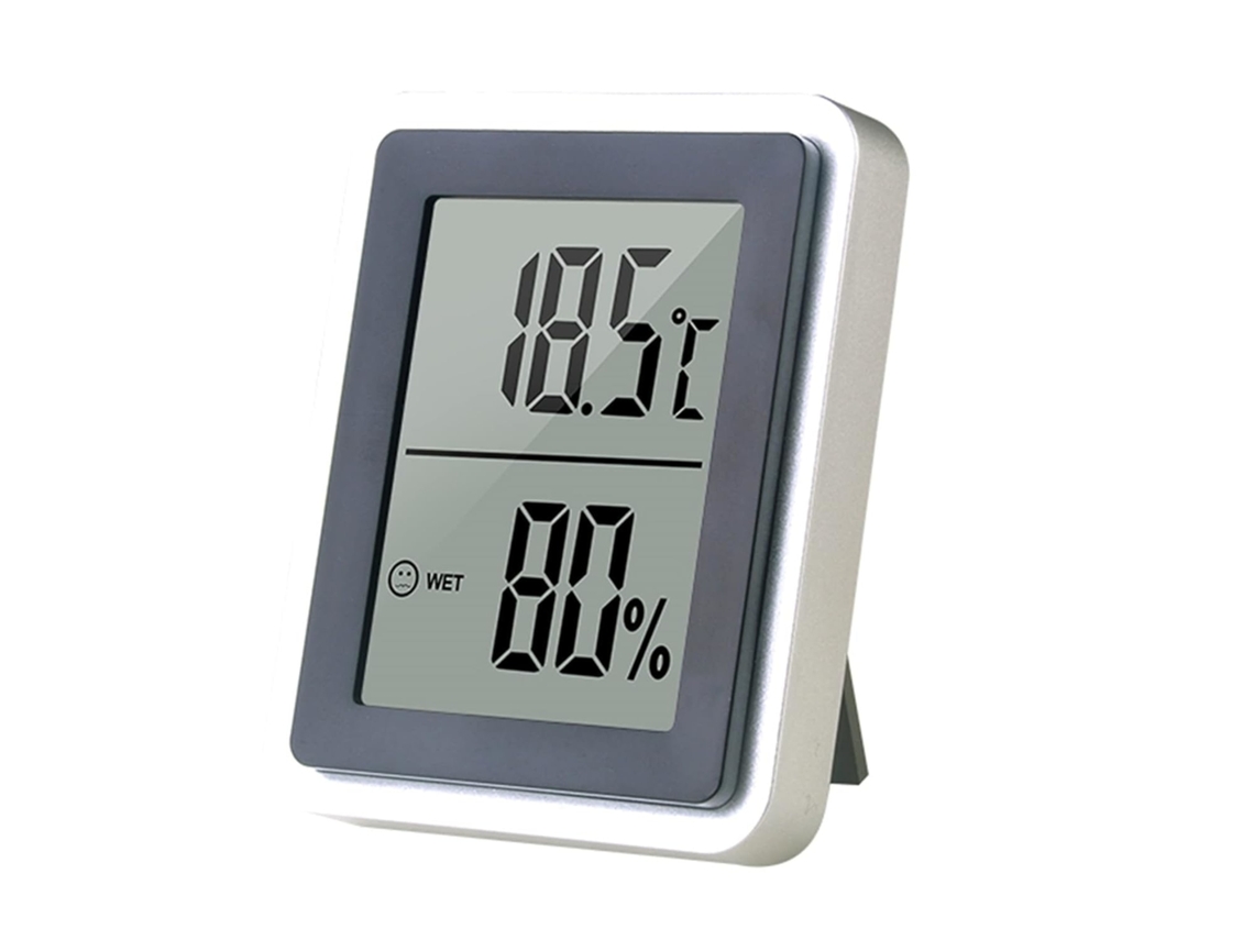 Termómetro inteligente para interiores, higrómetro digital con sensor de alta precisión para un monitoreo preciso en diversos entornos, como el hogar y la oficina.