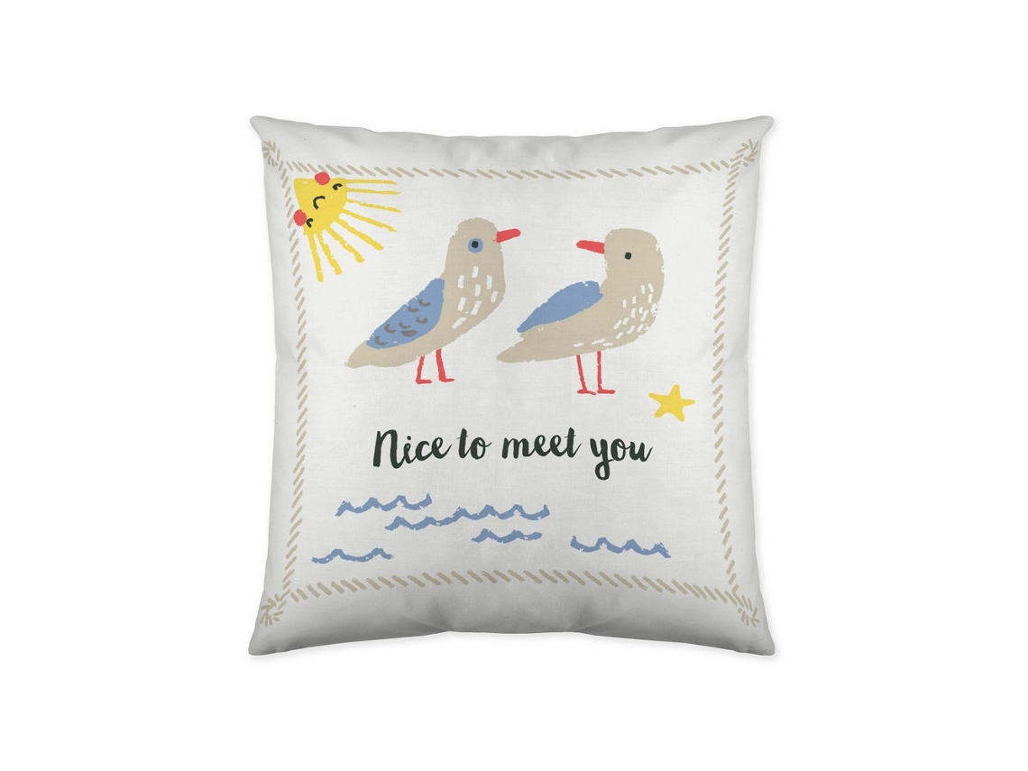 Almohada Decorativa POPCORN Biel (Algodón - 60 x 60 cm)