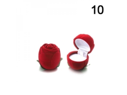 Caja De Terciopelo Para Joyas, Ideal Para Anillos De Boda, Pendientes, Collares Y Pulseras. ¡un Regalo Perfecto!