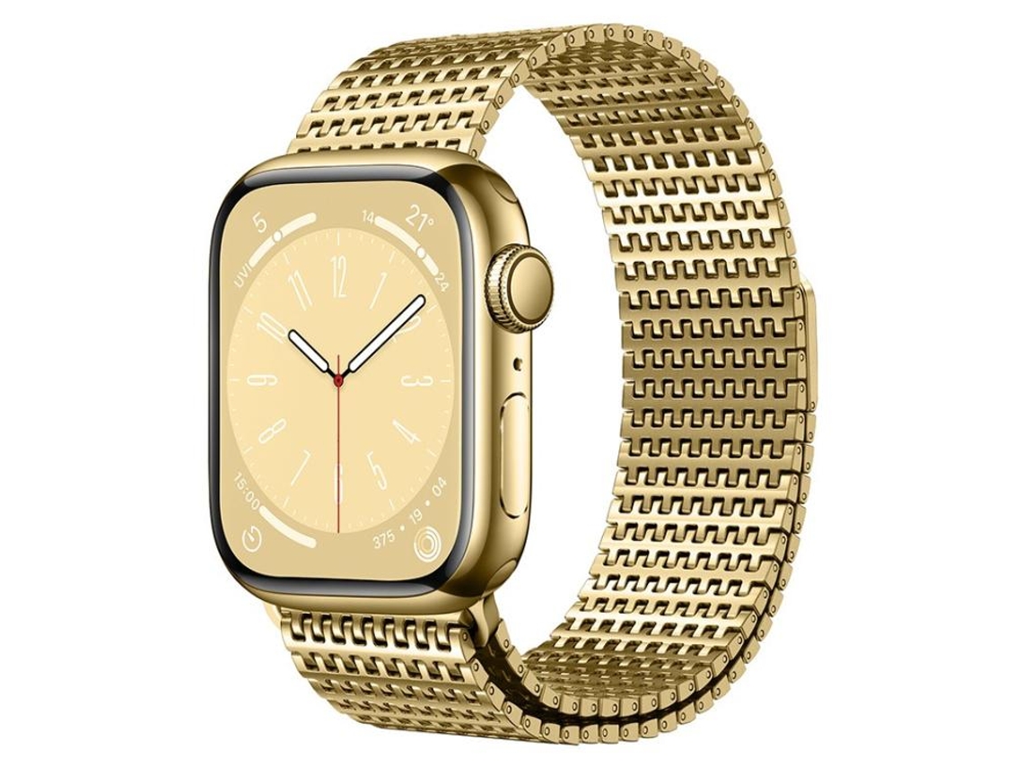 Correa para Apple Watch de 42/41/40/38 mm - Malla milanesa magnética con pasador de seguridad