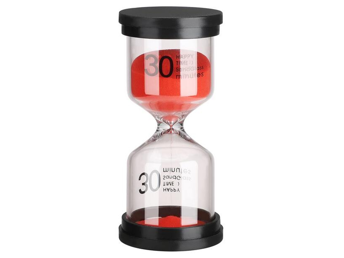 Reloj De Arena Multicolor De 1 A 30 Minutos. Material Seguro Para Niños, Aula Y Cocina.