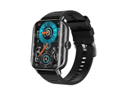 Smartwatch YIZHOOD F12 2.02 inch Llamada Bluetooth IP67 Impermeable 100+ Modos deporte 280 mAh (Android y IOS - Negro)