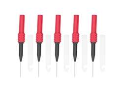 5 Unidades De Sondas De Prueba Para Agujas De Perforación De 0,7 Mm Con Funda, Kit De Accesorios Para Multímetro, Latón + Pvc 30009