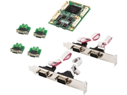 Tarjeta Controladora De E/s Industrial Con Puerto Serie Pci Mini Pcie De 4 Puertos Rs422 Rs485 Db9 De Tamaño Medio