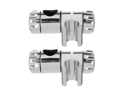 Soporte Para Ducha Desmontable Ajustable Acero Inoxidable 2 Piezas Para Baño