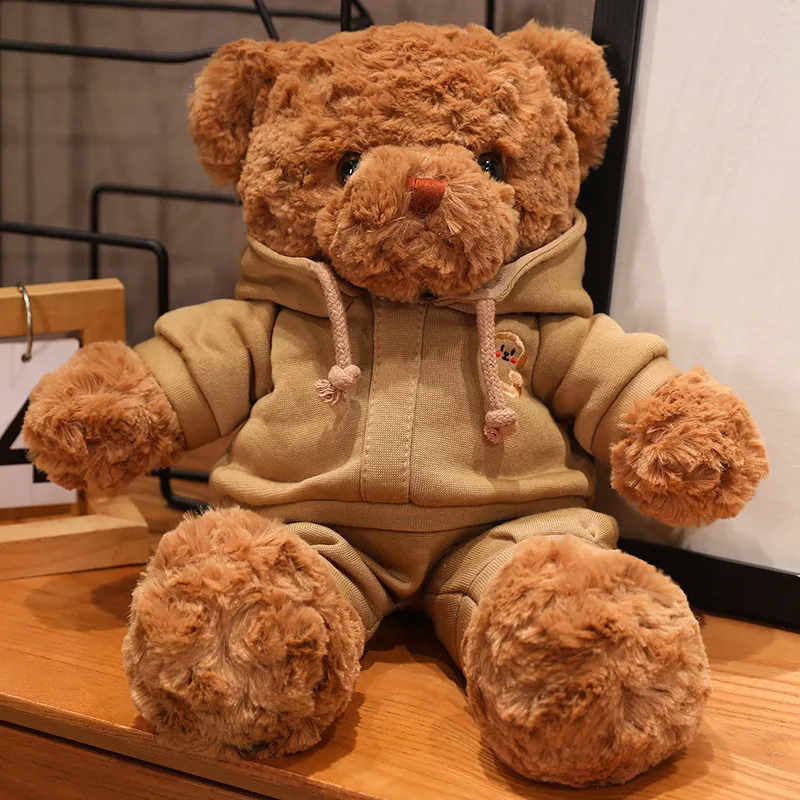 (1,38 cm) Oso de peluche animado y adorable, muñeco de peluche