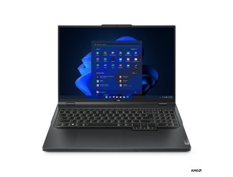 Laptop LENOVO 82WM0067PB (Gris - sRGB - 16 GB RAM - 512 GB SSD - 16 - QWERTY - Qwerty US - AMD Ryzen 5 - AMD - Nvidia Geforce RTX 4050)
