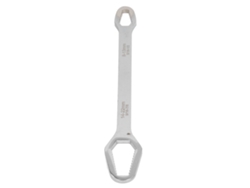 Llave De Apretón Automático De Doble Extremidad Ajustable 8‑22mm Multifuncional Para Reparación De Coches Plata