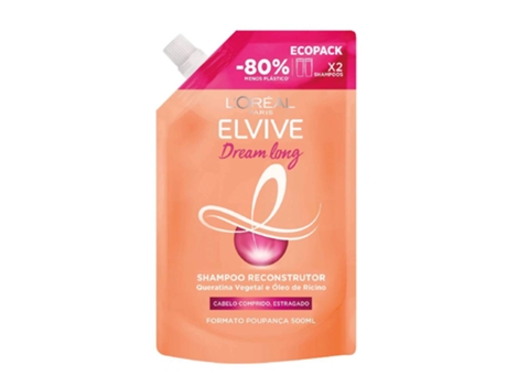 Tratamiento Capilar Reconstructor L'Oreal Make Up Elvive Dream Long Recarga 500 ml