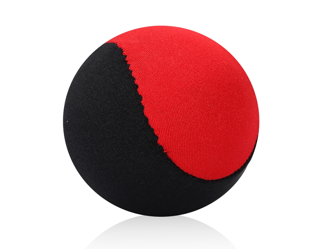 Pelota Saltarina Acuática Para Piscina, Playa, Juegos Deportivos, Juguete Para Familiares Y Amigos, Color Negro Y Rojo.