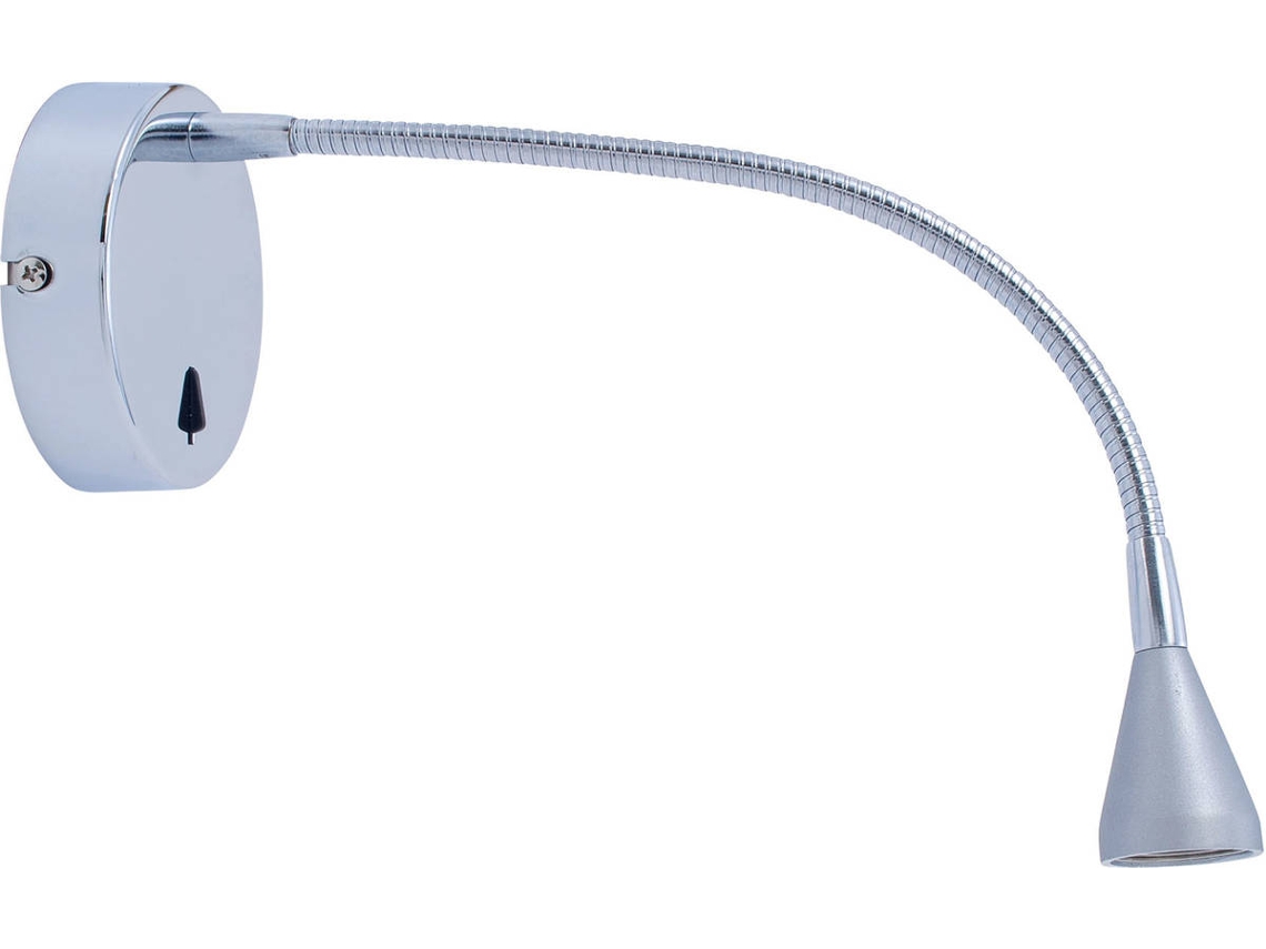 Luz de Leitura LEDS C4Book Round Surface (LED 1W - Cromo)