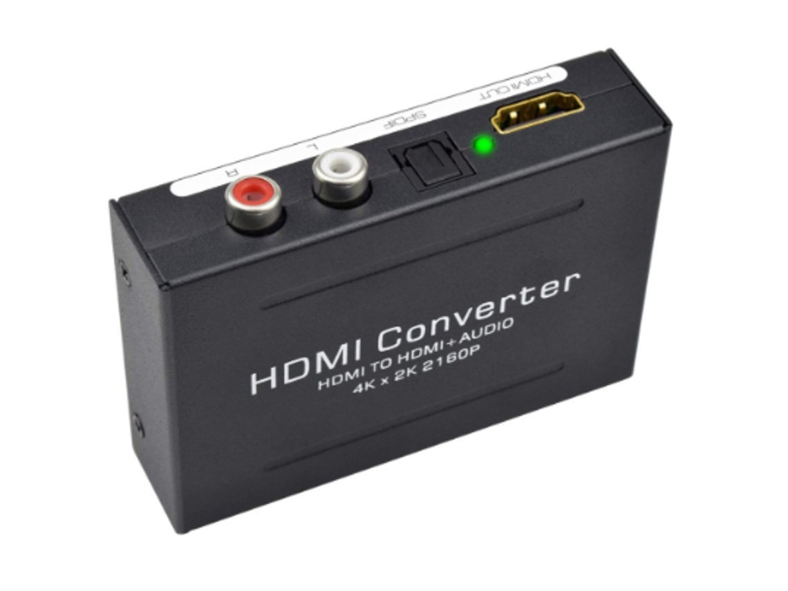 Extractor De Audio 1080P Hdmi YIZHOOD Inf069 Negro