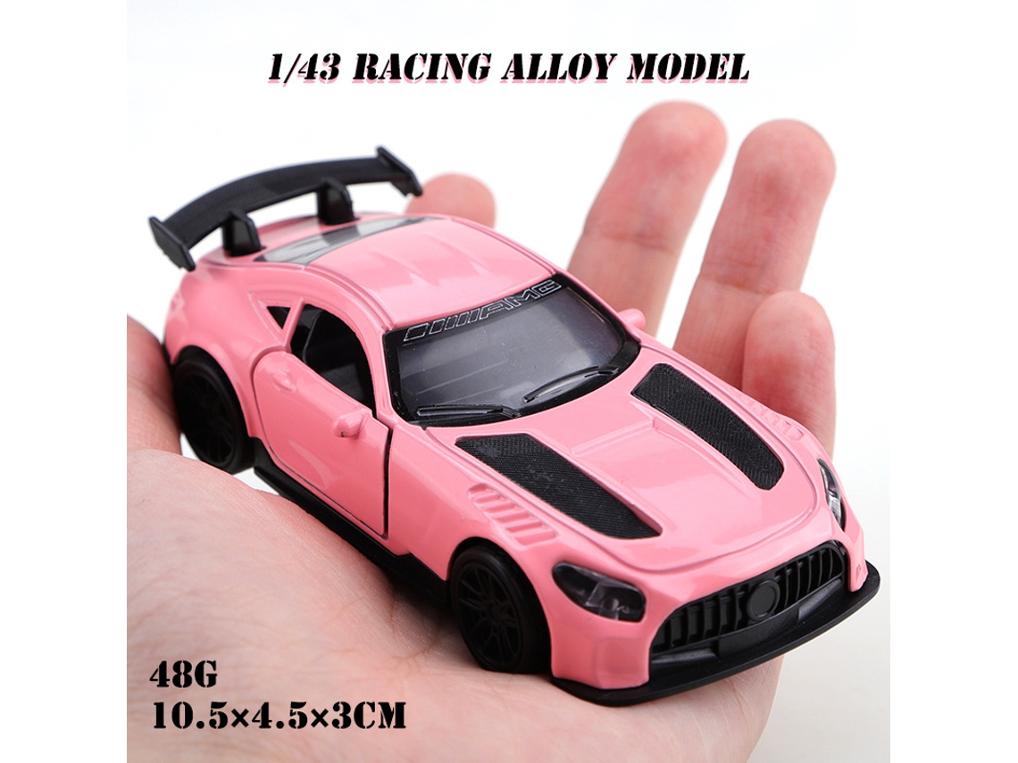 Modelo De Coche De Aleación Realista A Escala 1/43 Con Mecanismo De Retroceso, Juguete Para Niños.