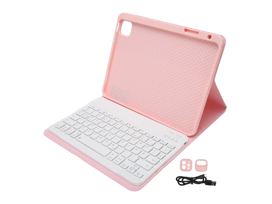 Funda para tablet alemana con teclado, compatible con iOS