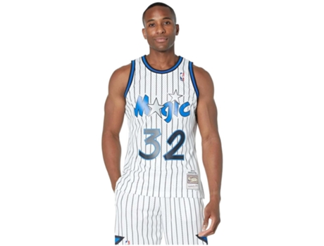 Camiseta de Hombre MITCHELL NESS Tirantes Nba Swingman Magic Shaquille Blanco (S)