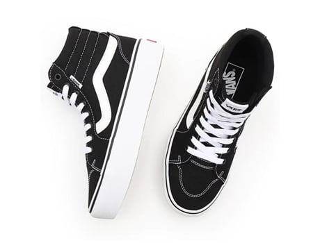 Zapatillas de Mujer VANS Filmore Hi Platform Negro (41)