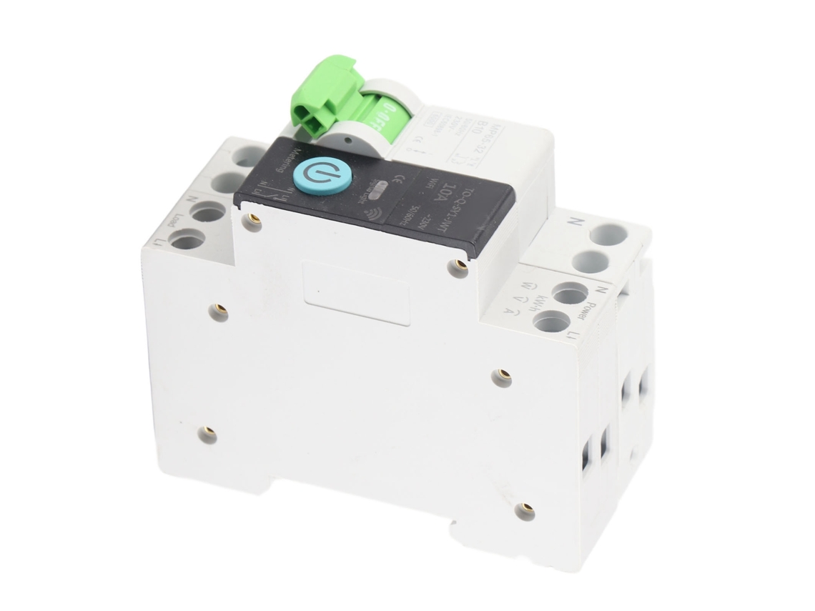 Disyuntor Wifi 1p+n 10a 6ka Interruptor De Control Remoto Temporizado Mcb Para Hogar