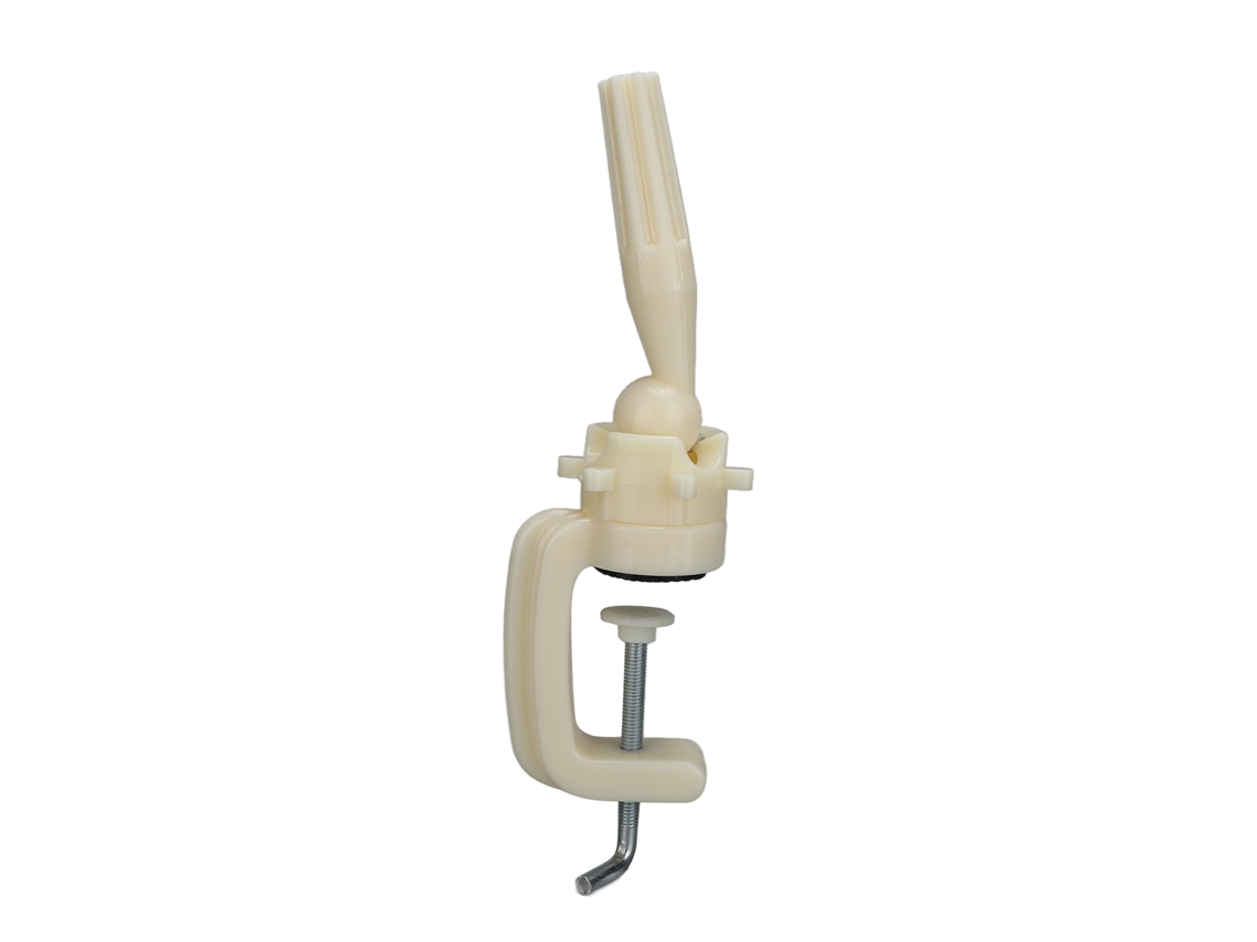 Soporte Para Cabeza De Muneca Rotatoria 90° Ajustable Para Pelucas Con Altura Regulable Y Base Fija De Mesa