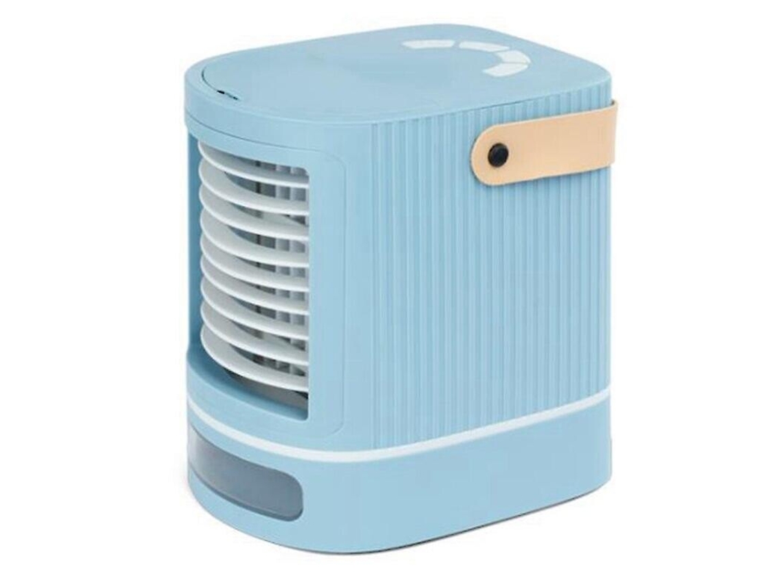 Mini climatizador con mango y clinales LED ligeros
