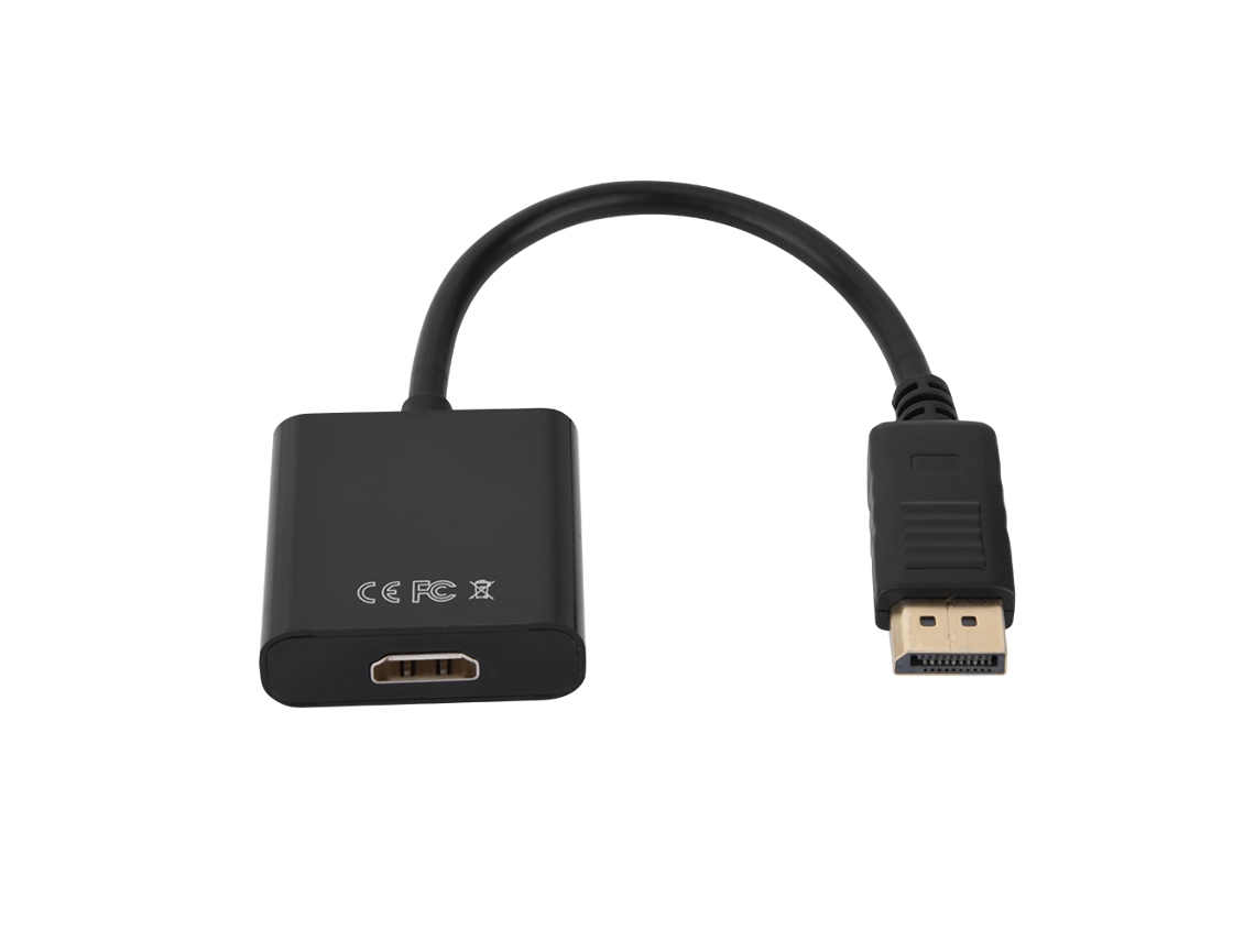 Cabo De Conversão (dp Para Vídeo Hd Hdmi) Preto