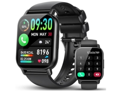 Reloj inteligente Yizhood para hombre y mujer, con llamadas Bluetooth, pantalla HD de 1,85 pulgadas, resistente al agua IP68, 112 modos deportivos