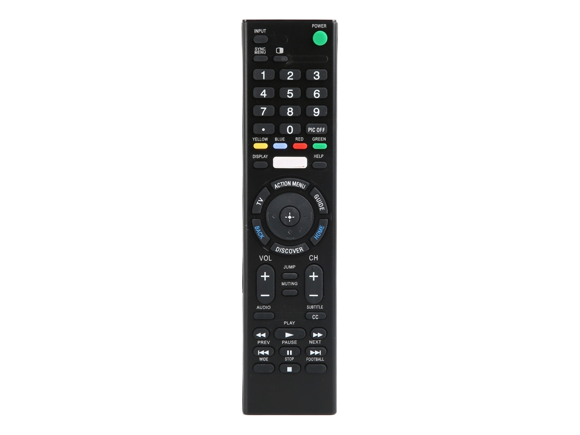 Mando A Distancia De Repuesto Rmt Tx100u Compatible Con Televisores Xbr, Zbr, Kdl, 75x940c, 55x910c Y Otros Modelos.