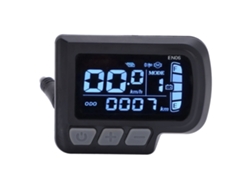 Vlrla-panel Lcd Para Patinete Eléctrico Lcd-en06 Con Conector Usb 6 Pin Resistente Al Agua 24-48v