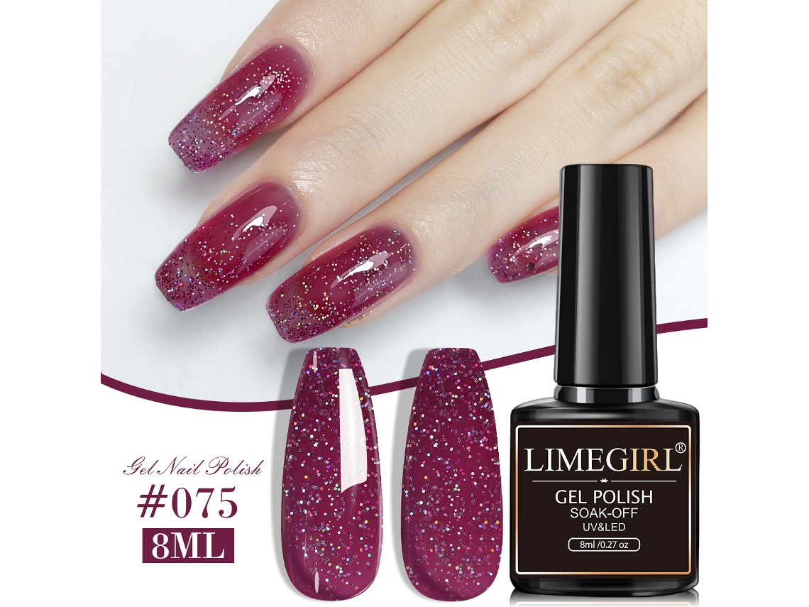 Esmalte de uñas en gel para manicura, nuevo lanzamiento en 2026, con gel especial para fototerapia.75