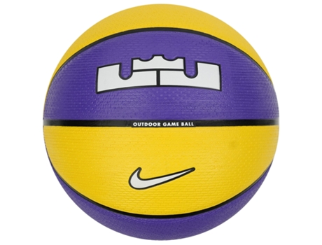 NIKE Lebron James Playground 8P 2.0 Ball N1004372-575 Unisex Amarillo Basketball Balls 7 Me