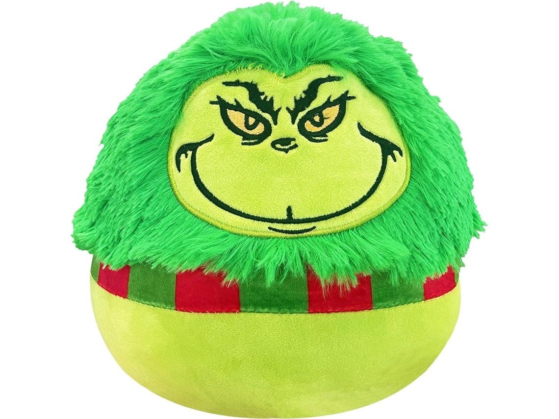 Almohada de peluche del Grinch – Monstruo verde de peluche para el árbol de Navidad y decoración del hogar. Regalo para niños.