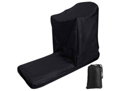 Funda protectora para cinta de correr en forma de L, color negro, resistente al agua y al polvo, para uso en interiores y exteriores.