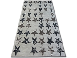 Alfombra DYWANY LUSZCZOW Lisboa 27219-975 (Castaño - 160 x 230 cm - Polipropileno)
