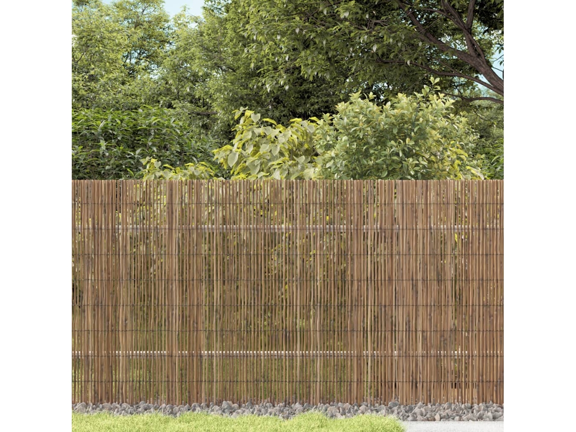 Valla de jardín de caña de 1000 x 80 cm, DKD Home Decor