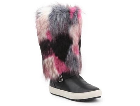 Botas GEOX Material sintético Mujer (23.0 cm/35.0 eu/2.5 uk/5.0 us - Negro)