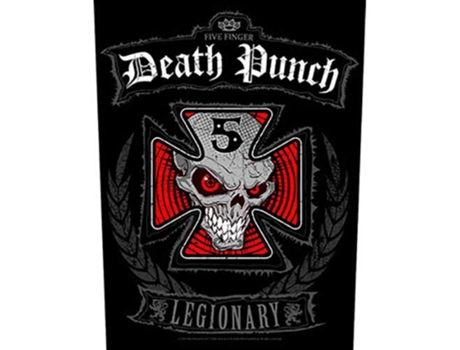 Parche de Espalda para Chaqueta ROCK OFF Five Finger Death Punch Legionary
