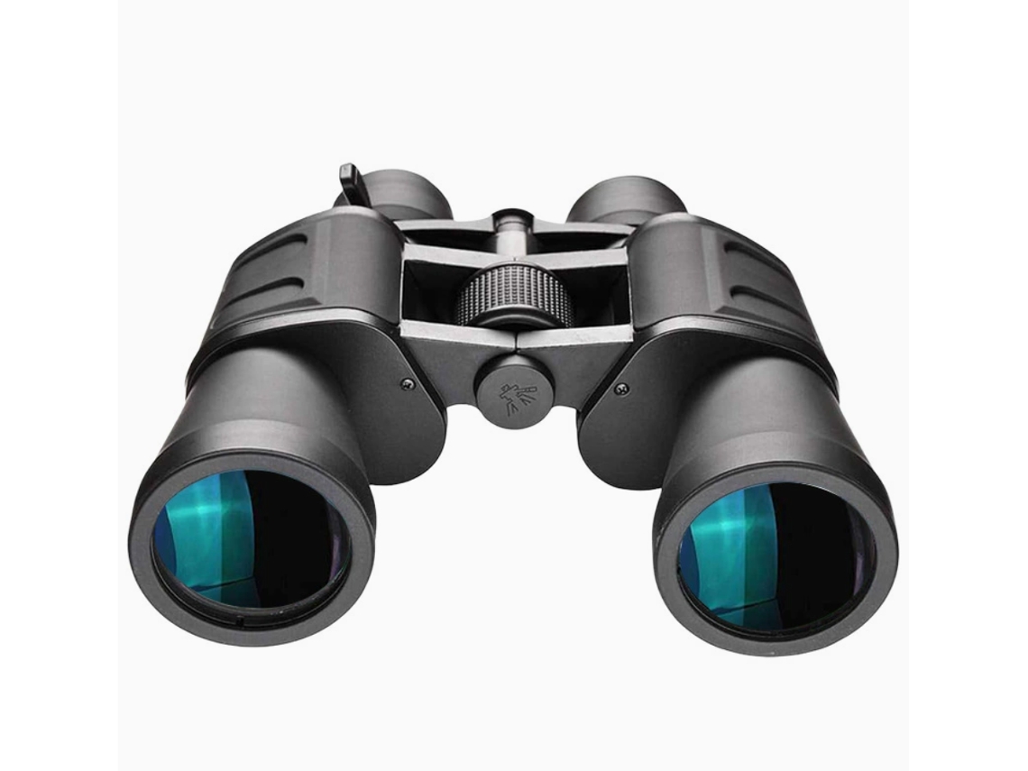 Binoculares 180x100 Alta Potencia Visión Nocturna Baja Luz Fmc Bak4 Para Senderismo (negro)