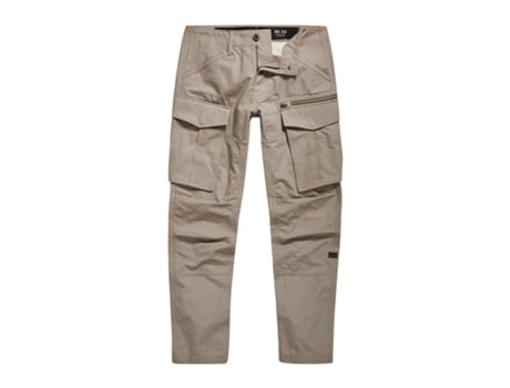 Pantalones de Hombre G-STAR Cargo Cremallera Rovic Beige (33x32)
