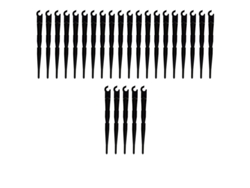 Estaca de riego por goteo para microtubo (Pack x 25) Oferta exclusiva